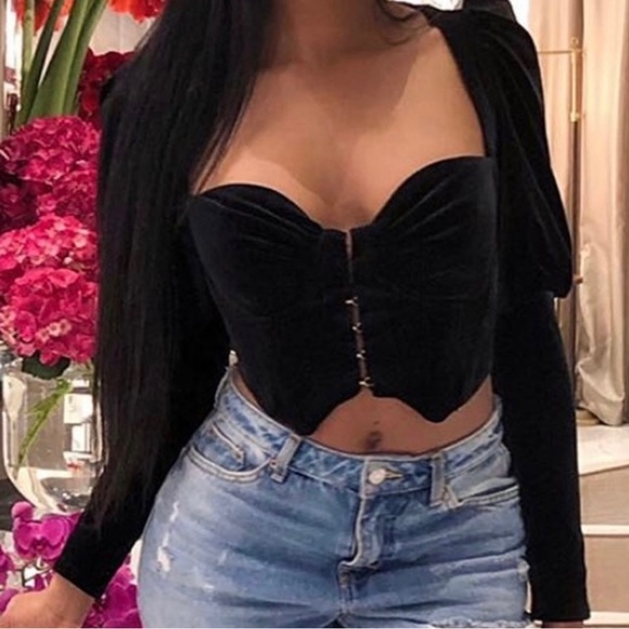 House Of CB Velvet Top - Picture 4 of 4